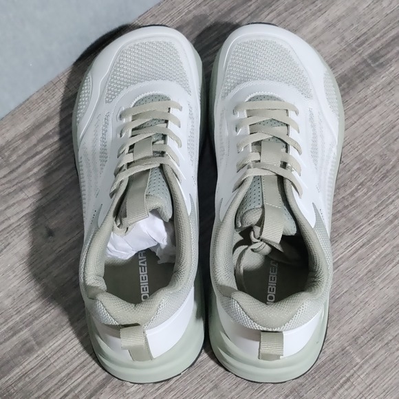 HOBIBEAR Men's Running Shoes Wide Toe Box Zero Drop Sneakers Size 11 WIDE Beige - Picture 7 of 12